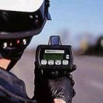 police office with radar gun checking for seeping drivings on i 64 in henrico county va you need a speeding ticket lawyer