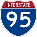 Licensed Drivers from Out-Of-State on Interstate 95 in Virginia