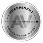 Top Rated Lawyer AV Preemient Rated by Martindale-Hubbell Mecklenburg County VA