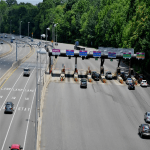 The Richmond Toll Plaza is located on Route 76 also referred to as the Powhite Parkway.