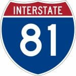 Reckless Driving on Interstate 81 in Rockbridge County VA