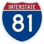 Interstate 81 Fincastle VA Traffic Ticket