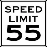 Petersburg VA 55 mph Speed Limit on I-95