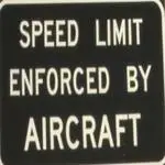 State Police Speed Limit Enforcement by Aircraft in Hanover County VA