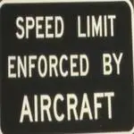 Virginia speed limit enforcement by aircraft